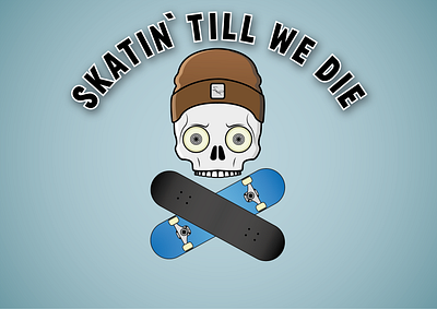 Skate or Die app design graphic design illustration logo vector