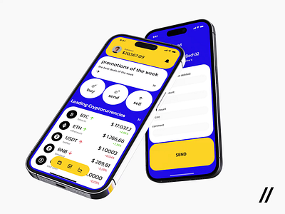Crypto wallet android animated animation app blockchain crypto design fintech interface ios mobile motion motion design motion graphics online purrweb transaction ui ux wallet