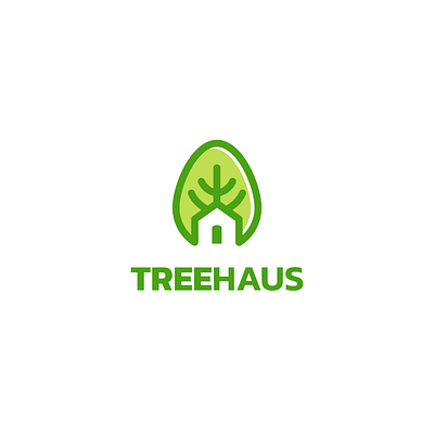 Tree & House Logo Concept. branding design eco graphic design house illustration leaf logo logodesign logofolio plants tree vector