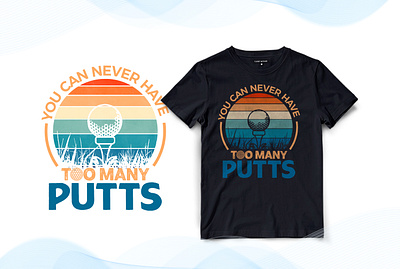 Golf T-Shirt Design golf background t shirt design typography vintage t shirt design