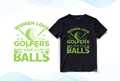 Golf T-Shirt Design design golf background graphic design illustration t shirt design typography vintage vintage t shirt design