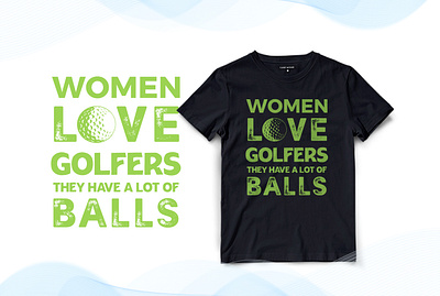 Golf T-Shirt Design design golf background graphic design illustration t shirt design typography vintage vintage t shirt design