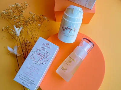 Botox crème Nuy anti-rimpel botox creme graphic design huidverzorging