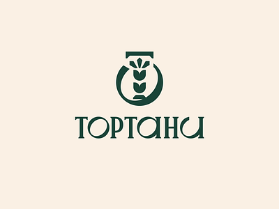 Trtn brand branding confectionery design font identity illustration letter logo logotype monogram o pie t tortani