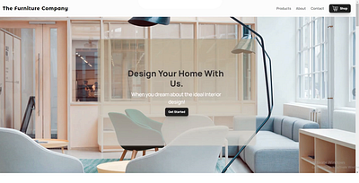 The Furniture Company design ui ux