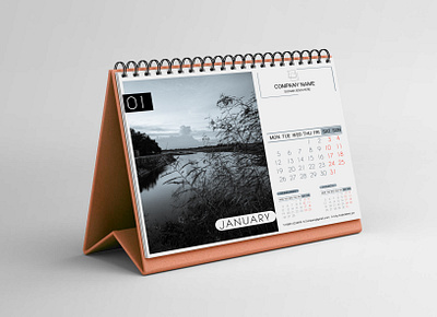 Desk calendar design branding calendar design desk calender graphic design