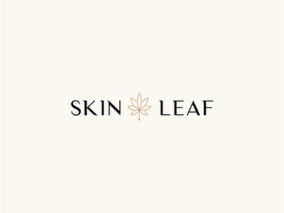Skin Leaf branding design graphic design illustration logo print design stationery vector