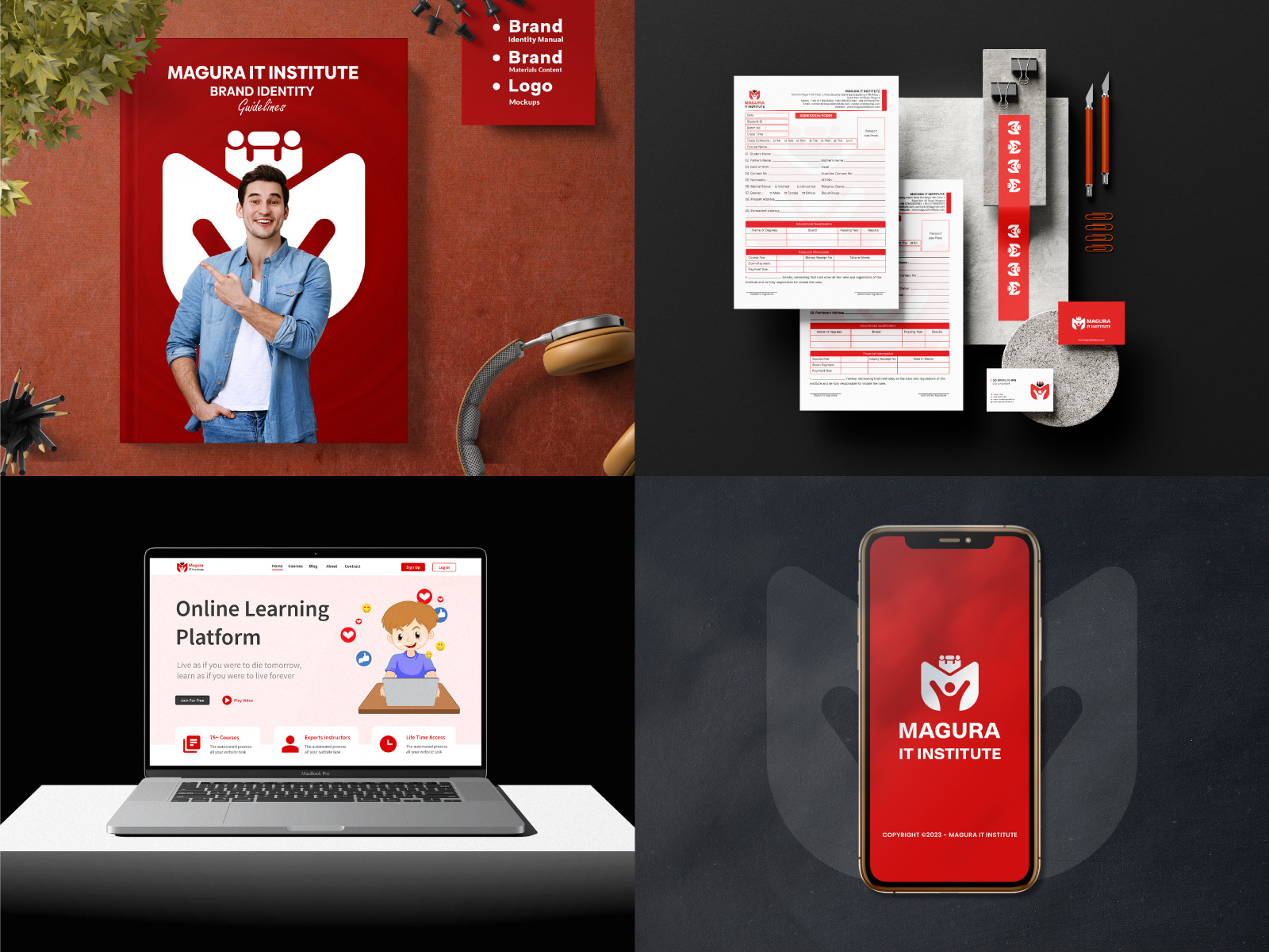 IT Institute Brand Logo Identity Design a b c d e f g h i j k l m n brand identity brand logo branding branding logo education graphic design institute it logo logo concept logo creator logo inspirations logo maker logos modern logo monogram o p q r s t u v w x y z tech vector