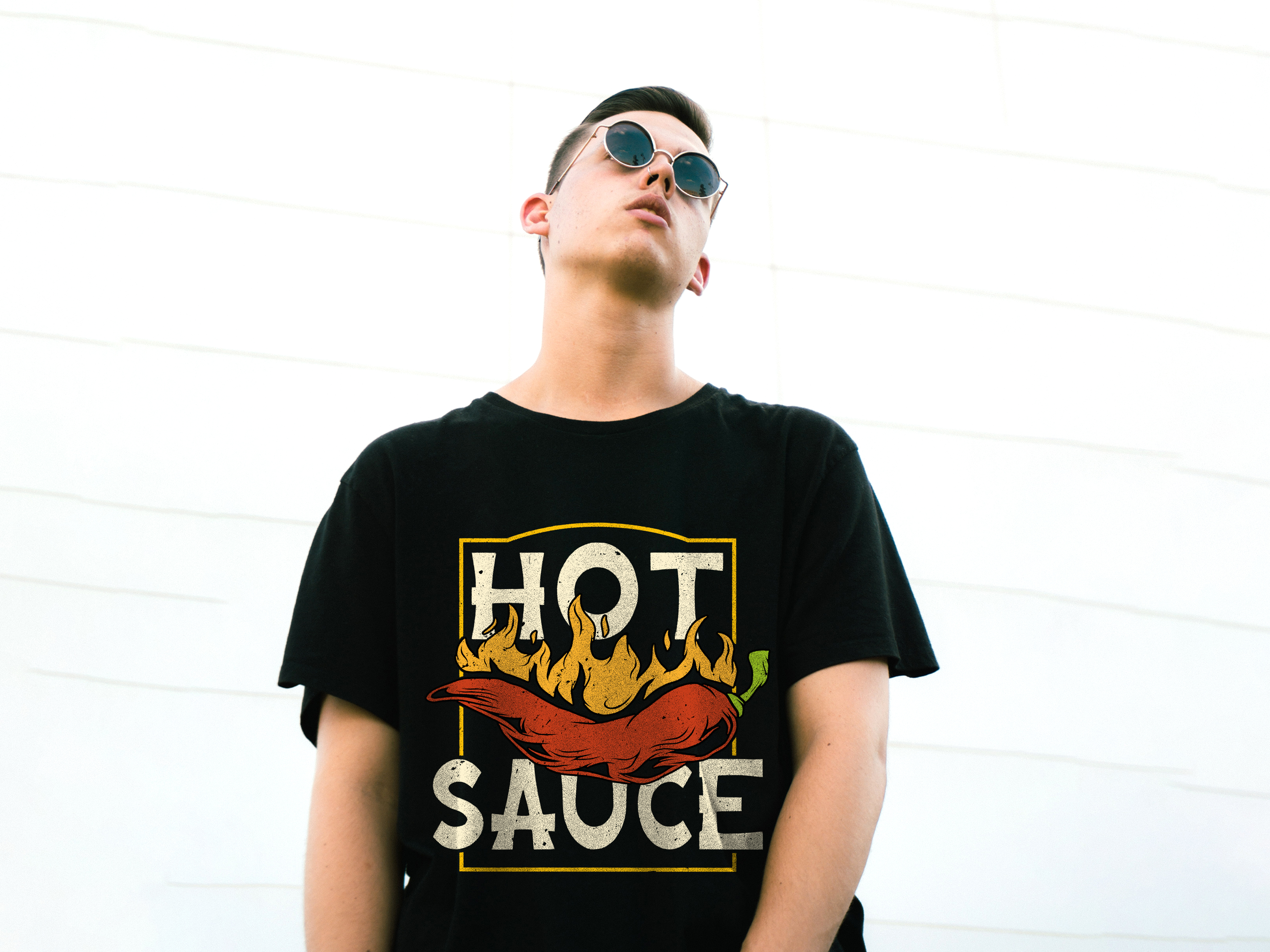 Vintage Hot Sauce Sweatshirt Hot Sauce Lovers Sweatshirt Hot 