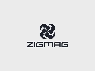 Zigmag Logo Design attractive beautiful branding branding identity business logo design identity logo logodesign logos marketing modern stunning tech unique visual identity design