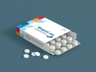 Medicine Box Template bottle box box design brand indentity branding clean colors graphic design illustration label logo medicine box package package design packaging packaging mockup pharma package design printing product branding product packaging