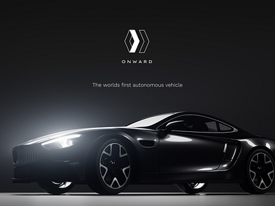 Onward | Autonomous Vehicles brand identity branding daily logo challenge design graphic design logo logo challenge logo design