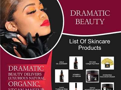 Eye Catching Cosmetics Flyer cosmetics flyer fashion flyer flyer graphic design prfessional flyer