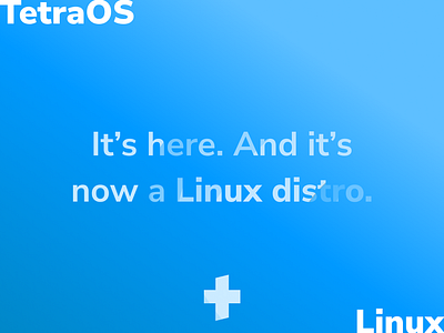 TetraOS is now a Linux distro k10398 marketing tetraos