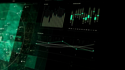 Data Visualization — Thriller Tech dashboard design data visualization information design motion design tech hud design thriller short video thriller tech movie