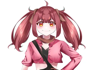 Vtuber Illustration illustration