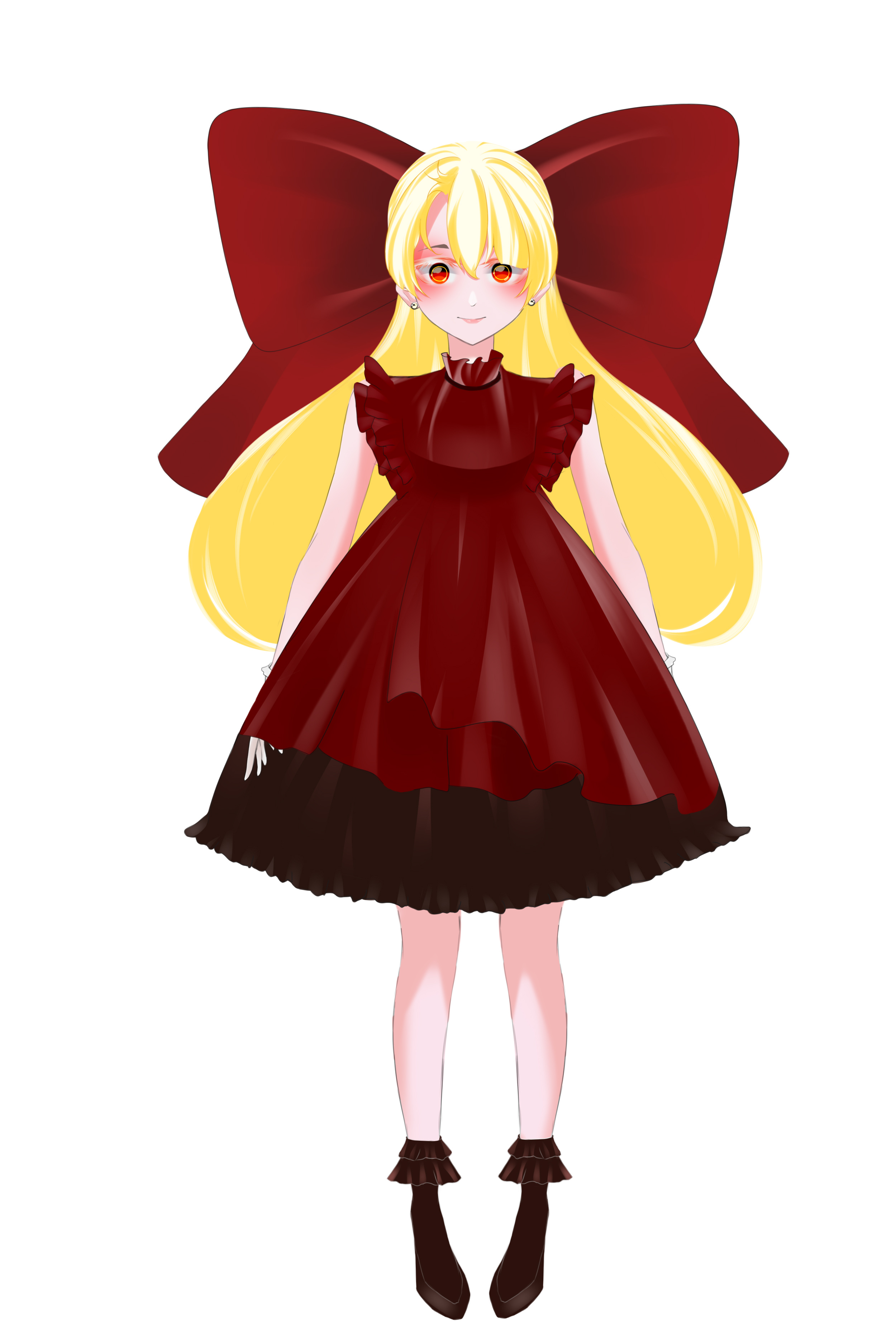 Vtuber Character Illustration illustration