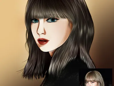 Lisa Blackpink Illustration illustration