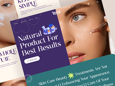 Beauty Product eCommerce Website awe beauty cart cosmetics e commerce ecommerce hair makeup online store salon skincare spa store ui web web3 webflow