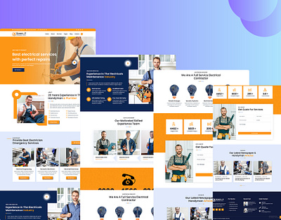 Electrician & Plumbing Repair HTML5 Template air cleaner cleaning condition constriction construction dark electrical electricalapprentice electriciansofinstagram electrics electronicsprojects factory finishing fresh handyman industry milwaukeetools plumbing workwear