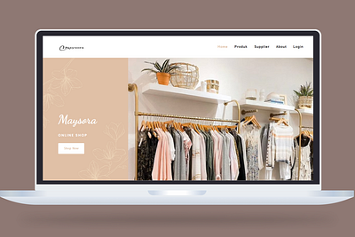 Fashion Store Website fashion website graphic design ui