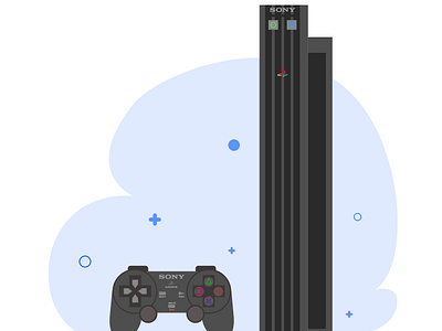 Playstation Illustration illustration