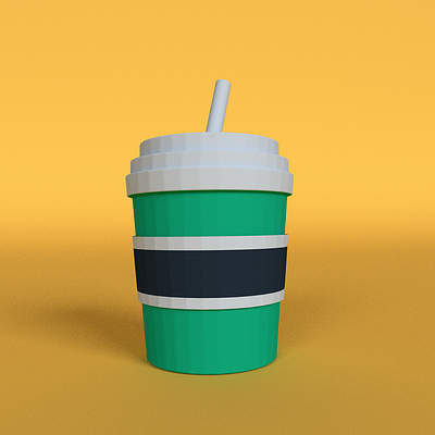 3D Cup Illustration 3d cup illustration