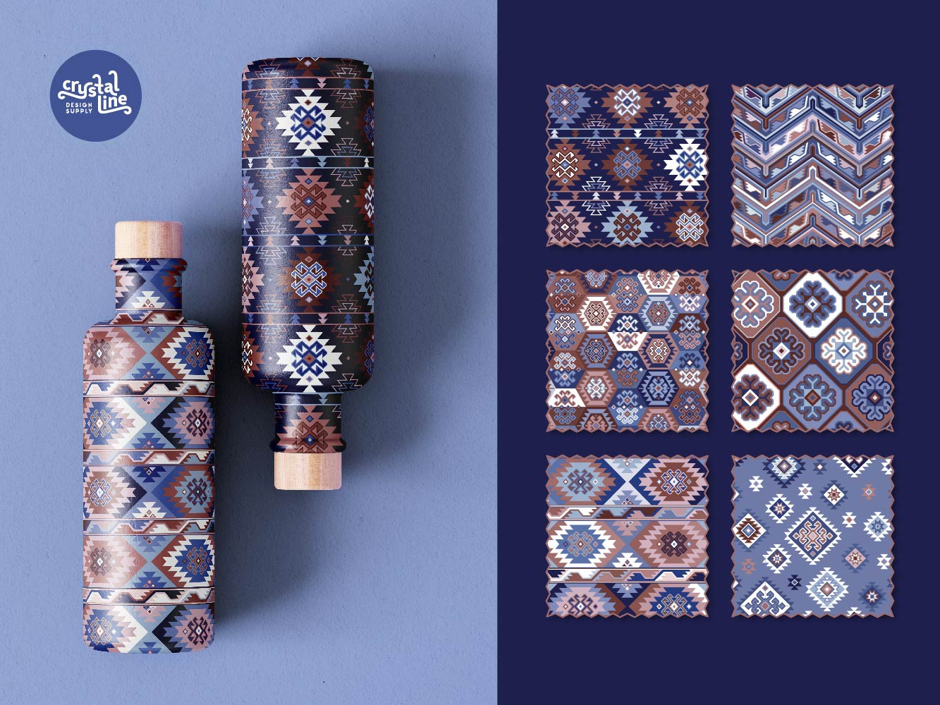 Kilim Bohemian Patterns Vol.4 art backgroud bohemian colorful culture decorative ethnic geometric islamic motif ornament pattern design print repeat seamless pattern shop surface design tile traditional vector