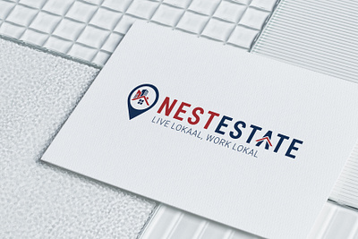 NestEstate Logo design branding design business logo business logo maker company logo design flat minimal logo graphic design illustration logo logo ideas logo maker logodesign real estate real estate logo