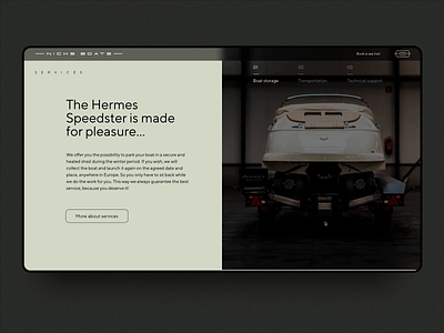 Video Reviews | Nicks Boats Web | Made on Readymag animation boats clients review design feedback graphic design luxury minimal modern website reviews speedster typography ui uiux ux video video review web web 3.0 web design