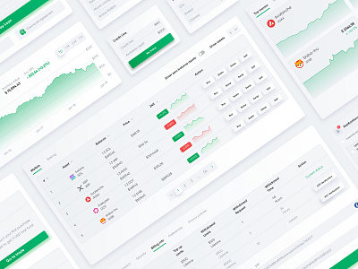 UI UX Dashboard Design for Leverix AI Powered Crypto Wallet SaaS admin panel ai ai powered banking crypto dashboard defi extej finance fintech investing investment saas staking trading ui ux user panel wallet web app web3