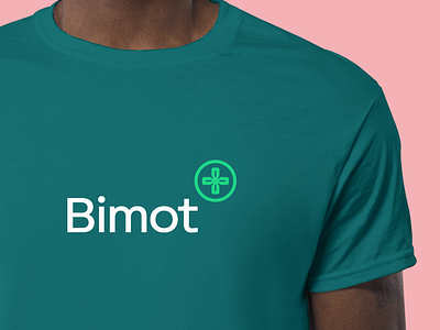 Bimot Pharmacy health care branding logo obatom phamarcy pink