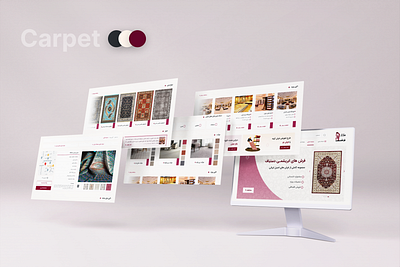 Website Design app carpet design graphic design rug ui ui design ui ux ux web web design website
