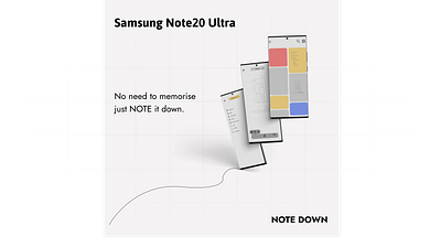 Note Down application app appdesign design prototype ui ux vector