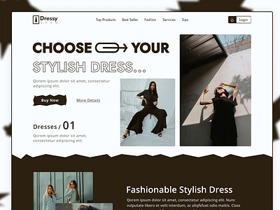 Dress Shop designs themes templates and downloadable graphic