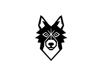 Minimalistic Wolf Logo branding design graphic design icon illustration logo typography ui ux vector