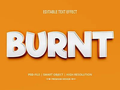 Creative Burnt 3d editable text effects 3d 3d editable text effect 3d text 3d text effect bolt bolt text effects branding burnt text effects design effects mockup typography
