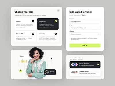 Flows List Admin Dashboard: Analytics UX components dailyui desktopapp ecommerce ecommerceui figmadesign onlineshop shopping store ui uidesign ux uxdesign web webapp webdesign website website ui