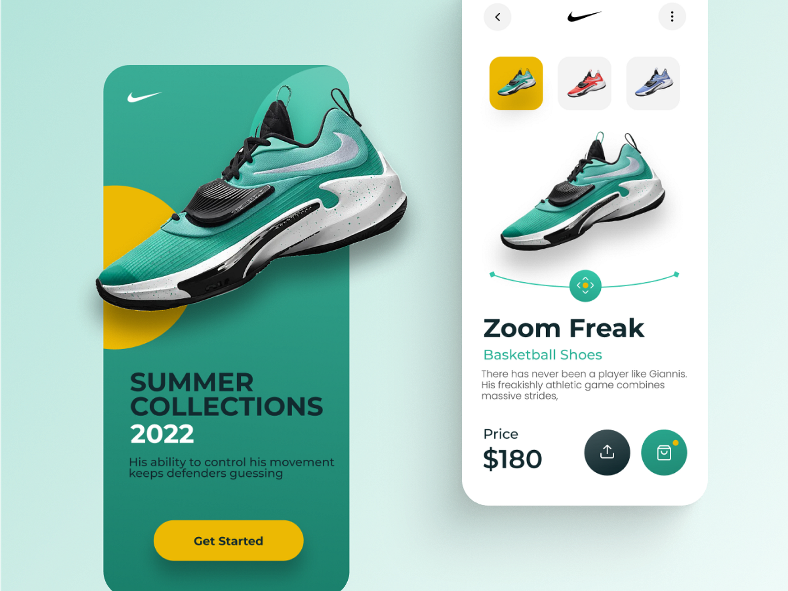 Shoes App Ui by Hetvi Faldu on Dribbble