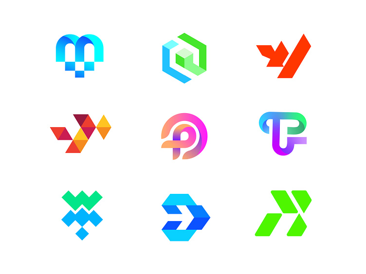 modern logos- icons-logomarks-design- branding by Masum Billah on Dribbble