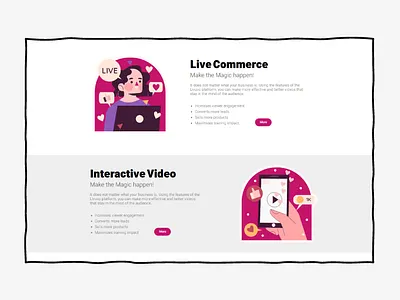 Livuvo #2 design minimal web design