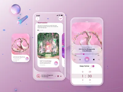 Devotional Music App Ui appui devotionalmusic figma music musicapp ui
