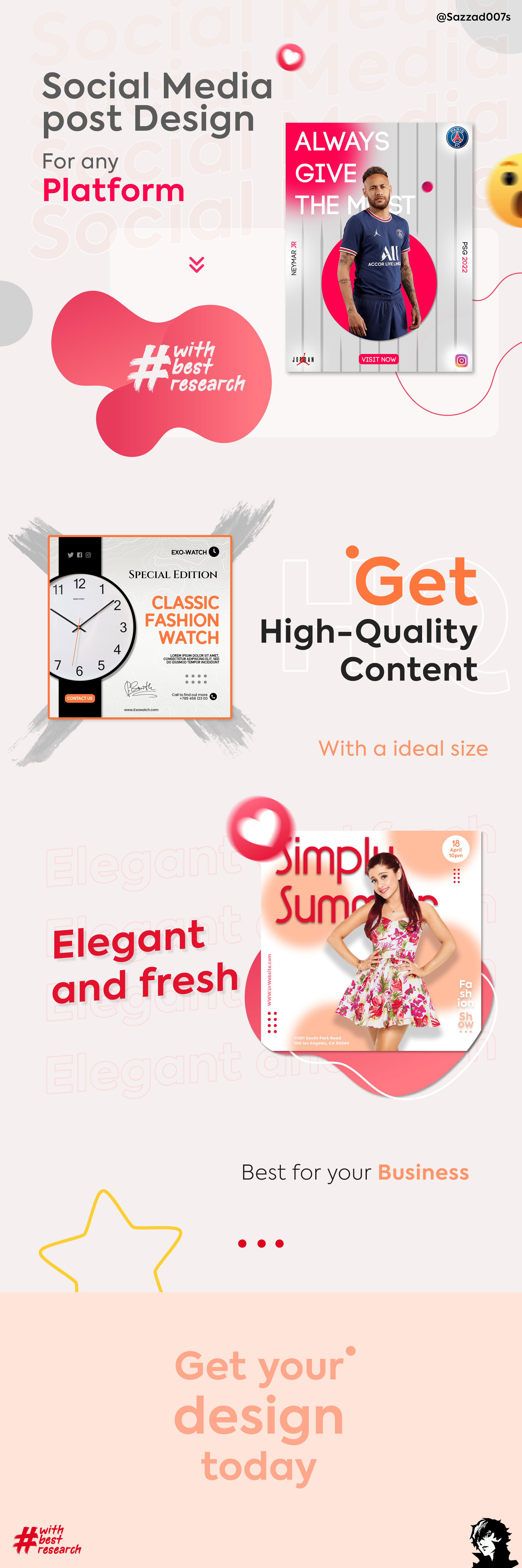 Social Media post design branding colorful design facebook ads flyer graphic design isntagram post logo minimal photoshop post design poster social media