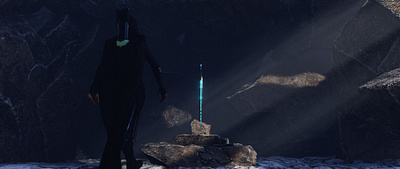 The Sword in the Stone blender3d blenderart gameassets scifiartwork swordfans