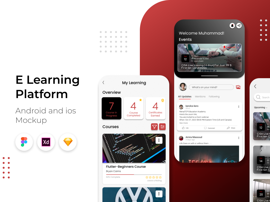 e-learning-platform-by-muhammad-haseeb-on-dribbble