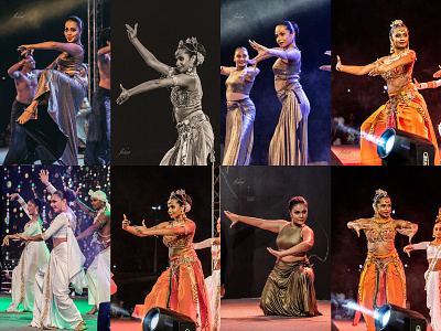 Sri Lankan Dancers ~ Retouched adobe lightroom design retouch