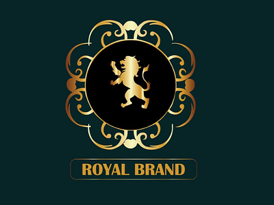Royal 3d animation brand branding crown graphic design logo luxury premium royal ui