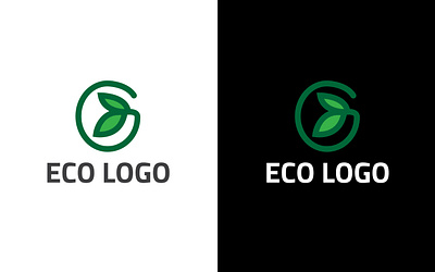 Green Logo Eco Logo Nature Logo G Letter Logo nature logo