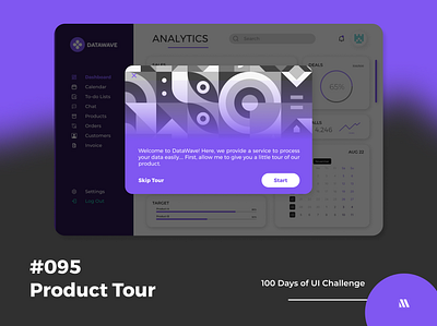 100 Days of UI - Day #095 (Product Tour) adobe xd app app design branding dailyui dailyui 095 dailyui 95 dailyui challenge day 095 day 95 design figma graphic design illustration logo pop up ui product tour ui ui ux design vector