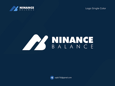 Ninance Balance Blockchain Logo Design Web3 | NFT | Token | Cryp blockchain blockchain logo creative logo crypto crypto logo design financial logo logo design logo idea modern logo tech branding tech idea tech logo